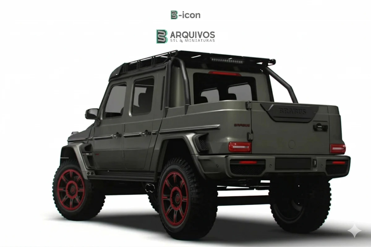 Modelo 3D STL - Brabus 900 XLP One of Ten 2023 — foto 4
